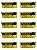 KIT COMBO 10 Placa de Sinalização PERIGO CERCA ELETRIFICADA - Imagem 1