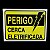 KIT COMBO 10 Placa de Sinalização PERIGO CERCA ELETRIFICADA - Imagem 5