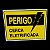 KIT COMBO 10 Placa de Sinalização PERIGO CERCA ELETRIFICADA - Imagem 3