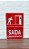 KIT COMBO 10 Placa Sinalização SAIDA DE EMERGENCIA - Imagem 4