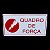 KIT COMBO 10 Placa de Sinalização quadro de força 10x20 cm - Imagem 3