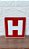 KIT COMBO 10 Placa de Sinalização SIMBOLO H 20X20 HIDRANTE - Imagem 3