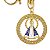 CHAVEIRO LUXO NOSSA SENHORA APARECIDA REDONDO STRASS - Imagem 6