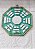 Quadro Feng Shui Baguá Espelhado TALISMÃ verde 14 CM - Imagem 5