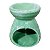 Difusor AROMATIZADOR RECHO Cerâmica verde AROMATERAPIA 8 cm - Imagem 1