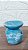 Difusor AROMATIZADOR RECHO CERAMICA azul AROMATERAPIA 8 cm - Imagem 4