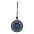 Mandala Porcelana Olho Grego proteção parede amuleto 25 CM - Imagem 1
