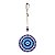 Mandala Porcelana Olho Grego turco proteção amuleto 25 CM - Imagem 1