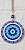 Mandala Porcelana Olho Grego turco proteção amuleto 25 CM - Imagem 5