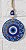 Mandala Porcelana Olho Grego proteção talisma amuleto 20 CM - Imagem 4