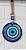 Mandala vidro Olho Grego proteção talisma amuleto 22 CM - Imagem 3