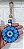 Mandala vidro Olho Grego proteção talisma amuleto 20 CM P - Imagem 4