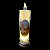 VELA ELETRÔNICA TRANSPARENTE NOSSA SENHORA DE FATIMA 15CM - Imagem 3
