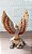 Águia Asas Abertas Estatua Decoração Resina Escultura 18 cm - Imagem 3
