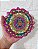 Quadro MANDALA Enfeite Parede Porcelana COLORIDA SORTE - Imagem 4