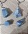 Chaveiro de Pedra Quartzo Azul Bruto promover a cura - Imagem 4