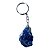 Chaveiro Pedra sodalita Bruta azul equilibrio proteção - Imagem 1