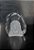 Enfeite Cristal Luz Led colorido Lasca Face Jesus Cristo - Imagem 4