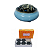 INCENSARIO TURÍBULO Porcelana AZUL + DEFUMADOR NAG CHAMPA - Imagem 1