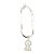 Pulseira Aço Inox Snake Pingente Nossa Senhora Aparecida - Imagem 7