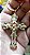 CHAVEIRO CRUZ SÃO BENTO DOURADO BRANCO RELIGIOSO CRUCIFIXO - Imagem 3