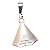 PINGENTE AÇO INOX PRATA NOSSA SENHORA APARECIDA CRAVEJADO - Imagem 5