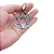 Pingente Aço inox Estrela de Davi grande prata 5 x 6,5 cm - Imagem 6