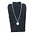 COLAR TRANÇADO BAIANO 60 CM AÇO INOX PINGENTE Yin Yang 2 CM - Imagem 7