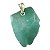 Pingente Pedra Bruta Quartzo Verde cura saúde equilíbrio - Imagem 1