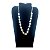 Colar Choker Búzios Natural Cordão BRANCO Concha PRAIA - Imagem 1