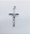 Pingente Aço Inox cirurgico crucifixo Cruz jesus prata 5 cm - Imagem 6