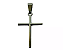 Pingente religioso Aço cirurgico Inox Cruz lisa 4 cm prata - Imagem 7