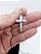 Pingente Aço Inox argola Cruz Oração Pai Nosso crucifixo - Imagem 5