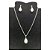 Conjunto Feminino CHOKER Colar Brinco Aço Inox Pérola GOTA - Imagem 6