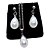 Conjunto Feminino CHOKER Colar Brinco Aço Inox Pérola GOTA - Imagem 11