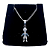 Colar CHOKER AÇO INOX Mamãe Mãe Filho Menino Canga Feminino - Imagem 1