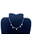 Colar CHOKER GARGANTILHA FEMININO AÇO INOX 5 PONTO DE LUZ - Imagem 3