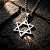 Colar CHOKER FEMININO AÇO INOX PINGENTE ESTRELA DE DAVI - Imagem 6