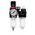 CONJUNTO LUBRIFIL 1/4 10BAR / 145 PSI - Imagem 1
