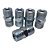 Niple Reto Rosca Macho 1/4” X 1/4” Bsp - Imagem 1