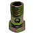 Parafuso oco 14mm M14x1,5mm 2 Furos Simples - Imagem 2