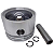 PISTÃO COMPRESSOR EL 1300 / 1600 MODERNO 0,20 70MM - Imagem 2