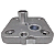 TAMPA COMPRESSOR 85MM WABCO ANTIGO ACCELO ATEGO AXOR O500 - Imagem 3
