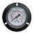 Manômetro Painel 63mm Rosca 1/4 Com Flange 10 Bar 0-140 Psi - Imagem 1
