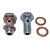 Kit Parafuso Oco 10mm 2 Furos + Arruelas Cobre C/ 2 Peças - Imagem 2