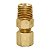 Conector Macho Rosca 1/4 Npt x Tubo 3/8 - Imagem 1