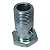 Parafuso Oco 18mm M18 x 1,5mm 3 Furos - Imagem 2