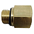 Adaptador Macho M12X1,5mm X Fêmea 1/4 Npt - Imagem 1