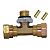 Tee Macho Central M16x1,5 X Tubo 8mm Porca Anilha Insert - Imagem 2