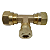 Tee União Porca Anilha Redução Tubos 12mm X 8mm X 12mm - Imagem 1
